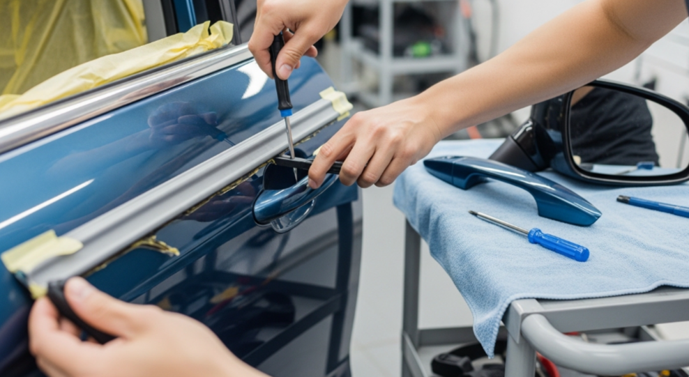 Demontaż elementów