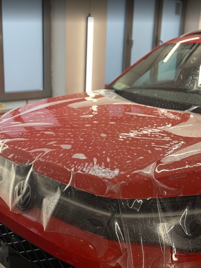 Folia ochronna PPF na masce