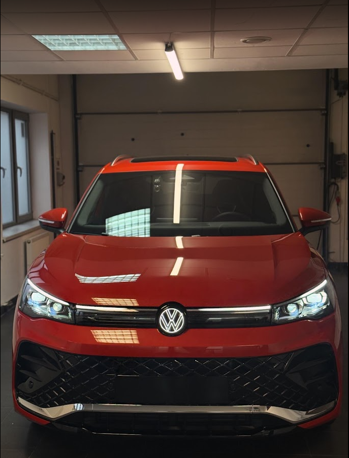 Efekt folii PPF na lakierze